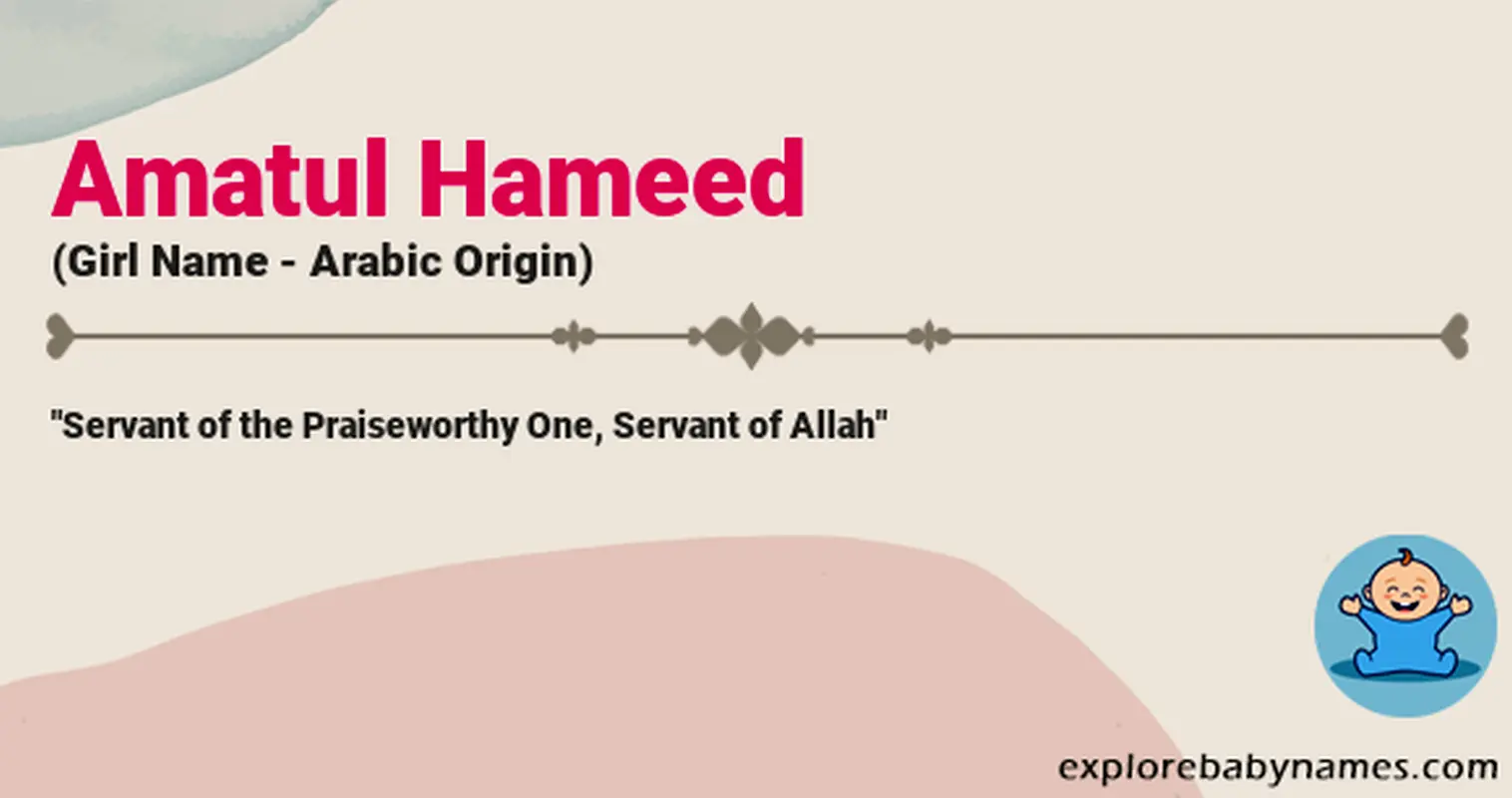 Meaning of Amatul Hameed