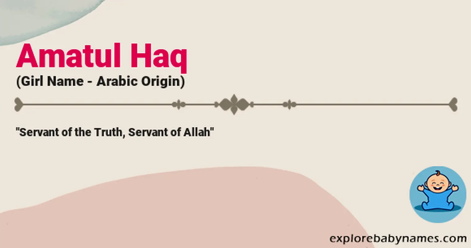 Meaning of Amatul Haq