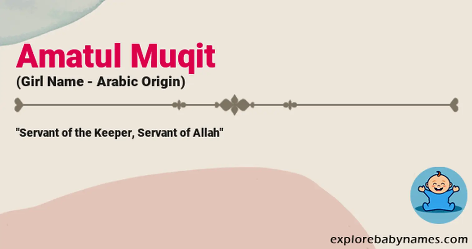 Meaning of Amatul Muqit