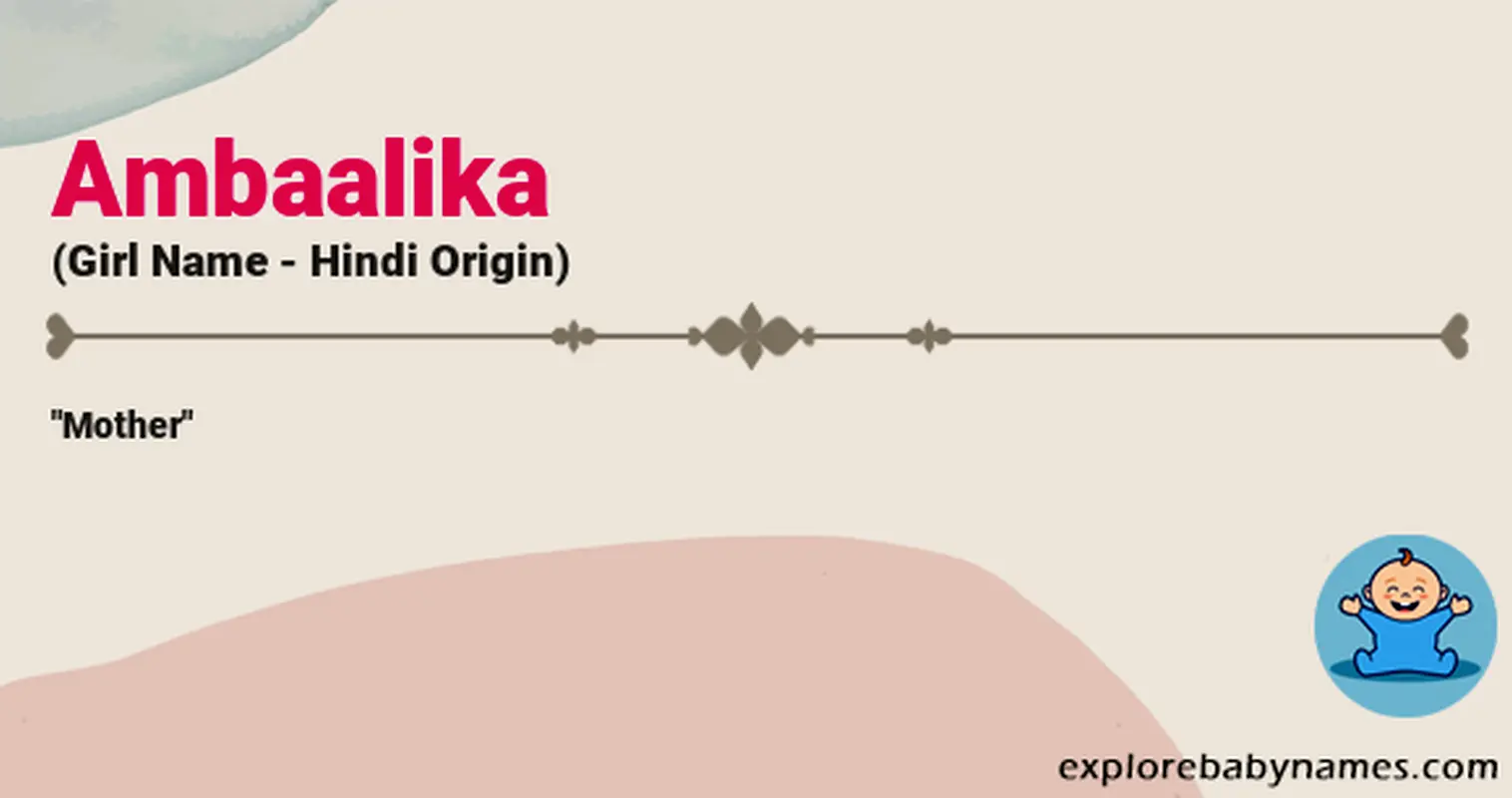 Meaning of Ambaalika