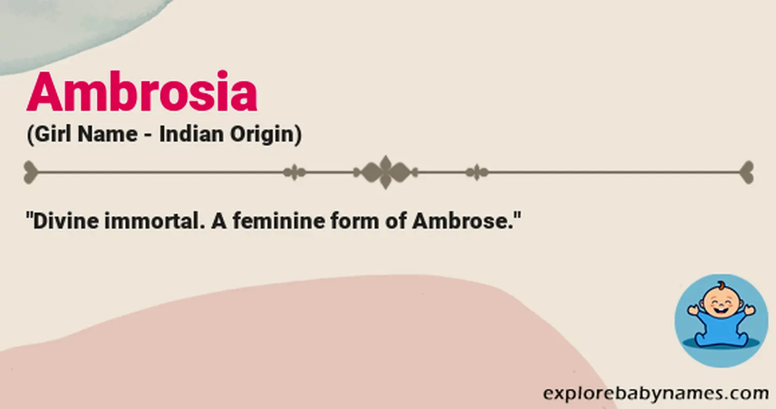 Meaning of Ambrosia
