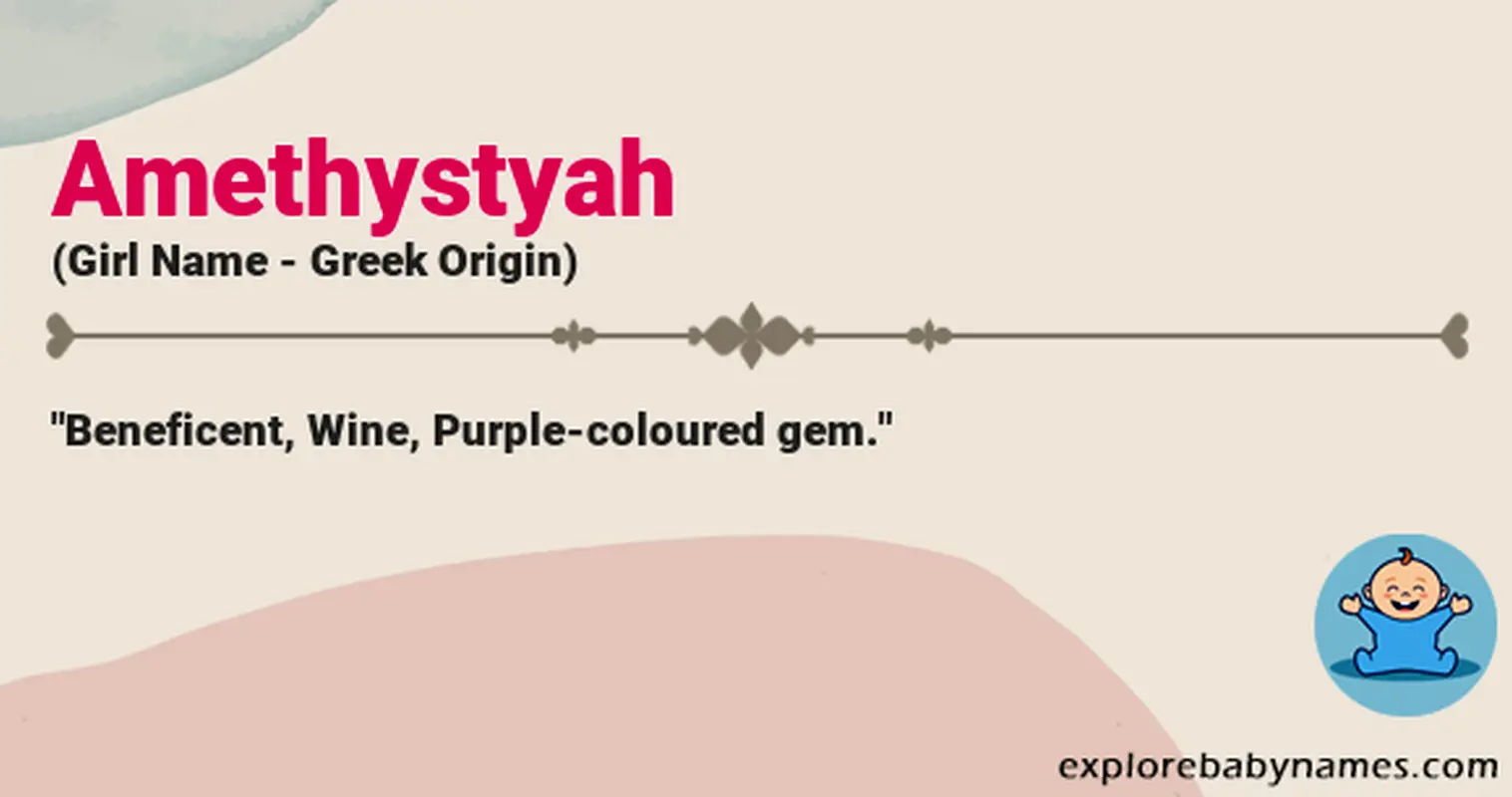 Meaning of Amethystyah