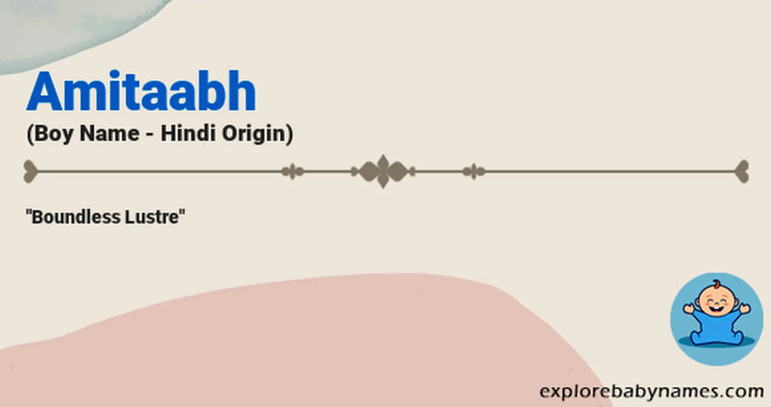 Meaning of Amitaabh
