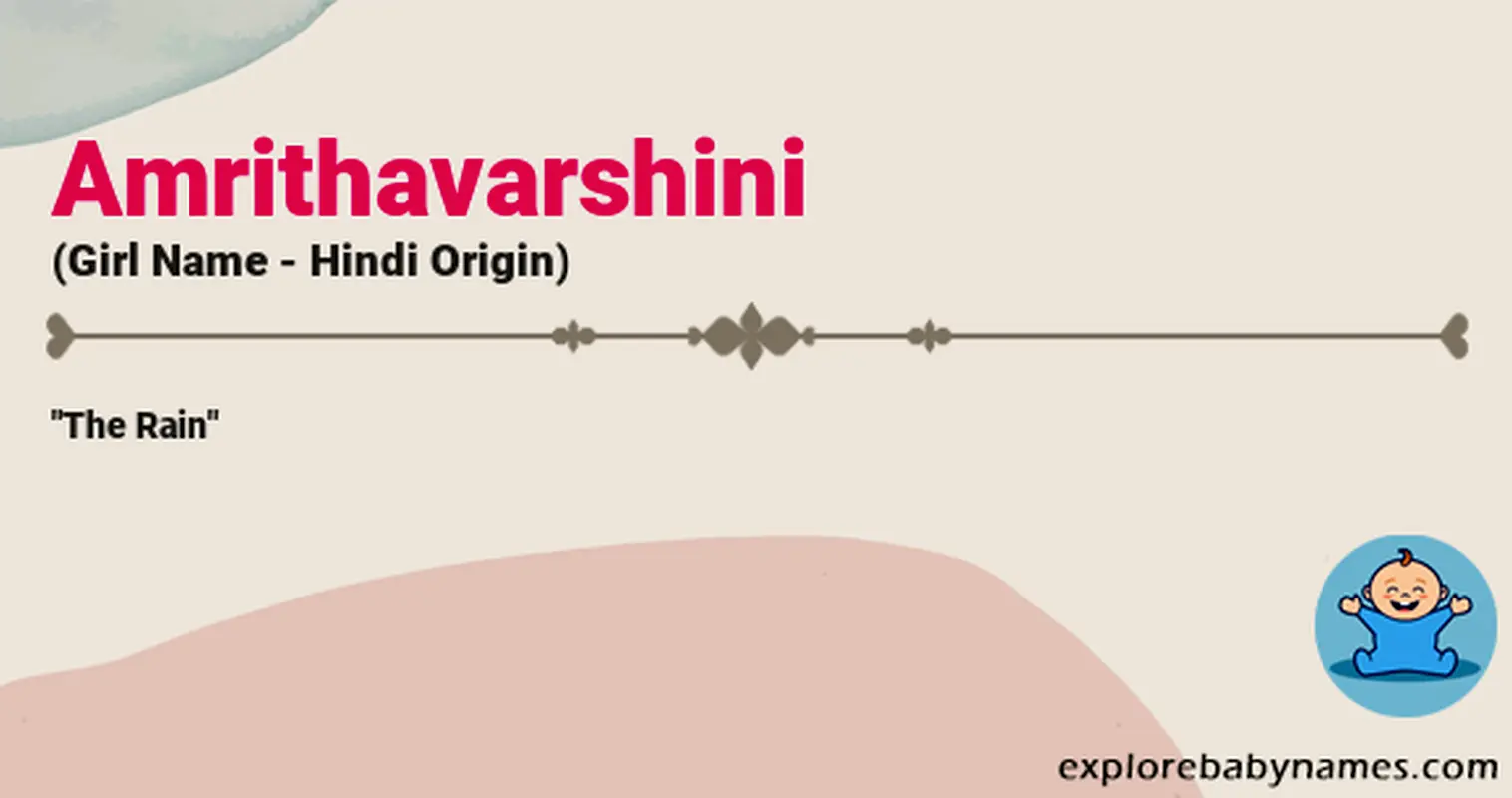 Meaning of Amrithavarshini