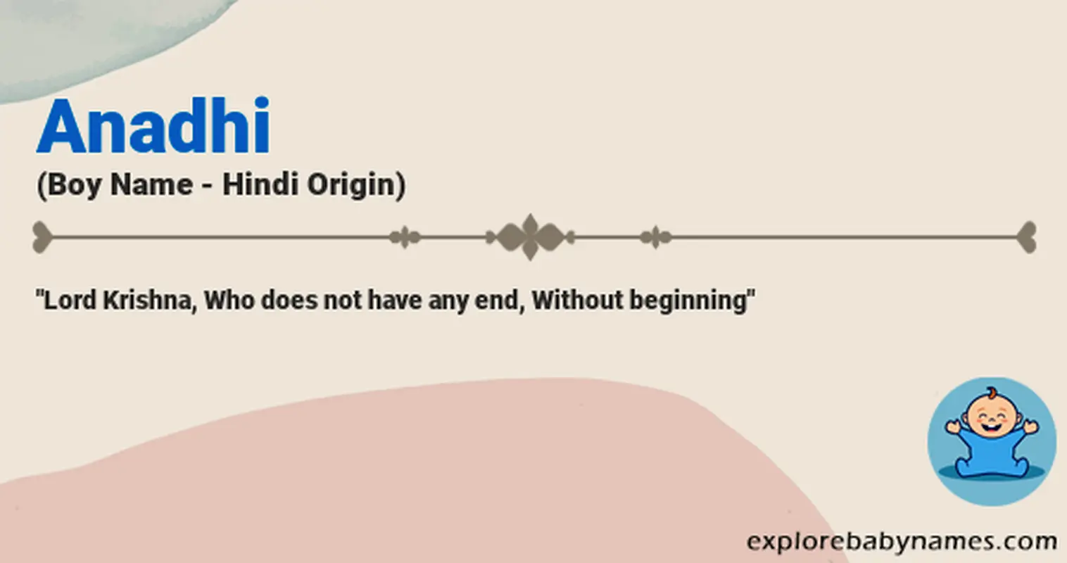 Meaning of Anadhi