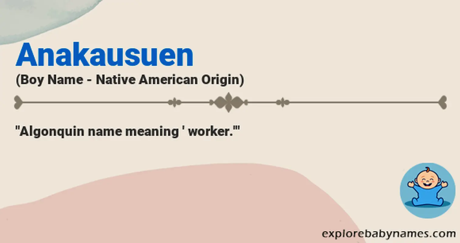 Meaning of Anakausuen