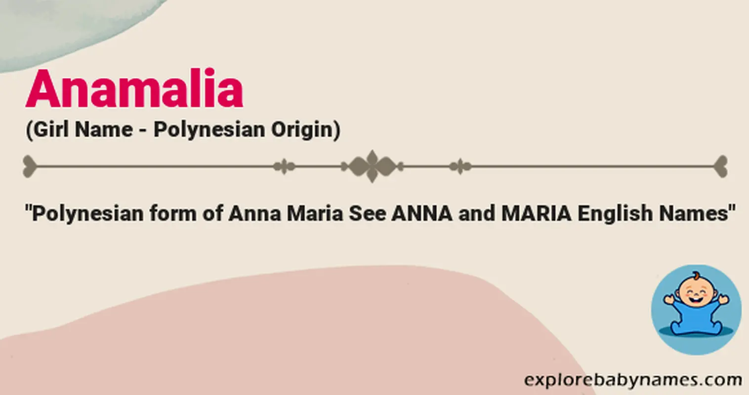 Meaning of Anamalia