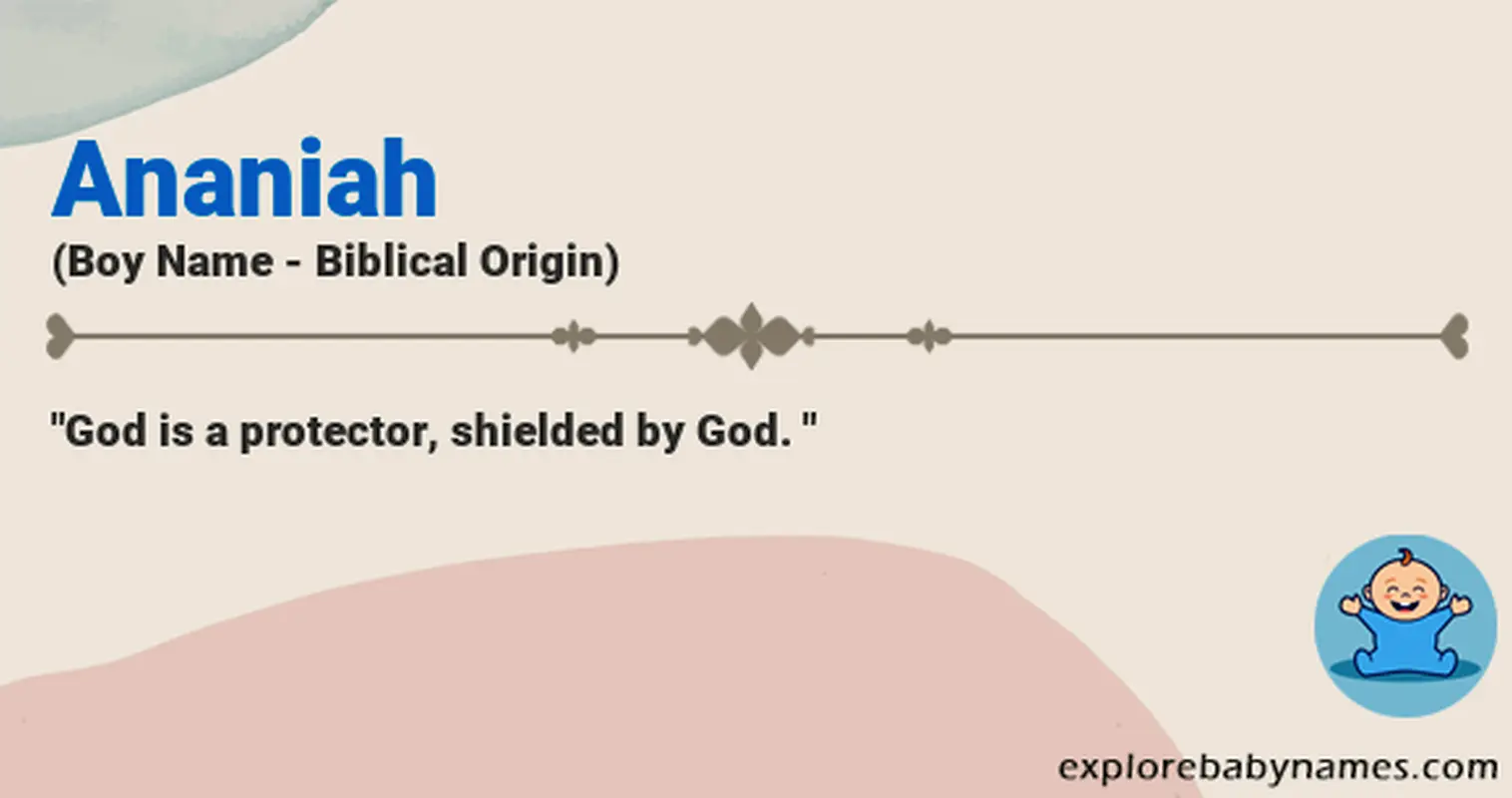 Meaning of Ananiah