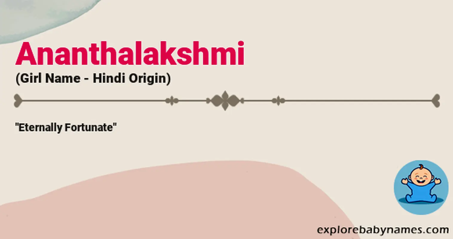 Meaning of Ananthalakshmi