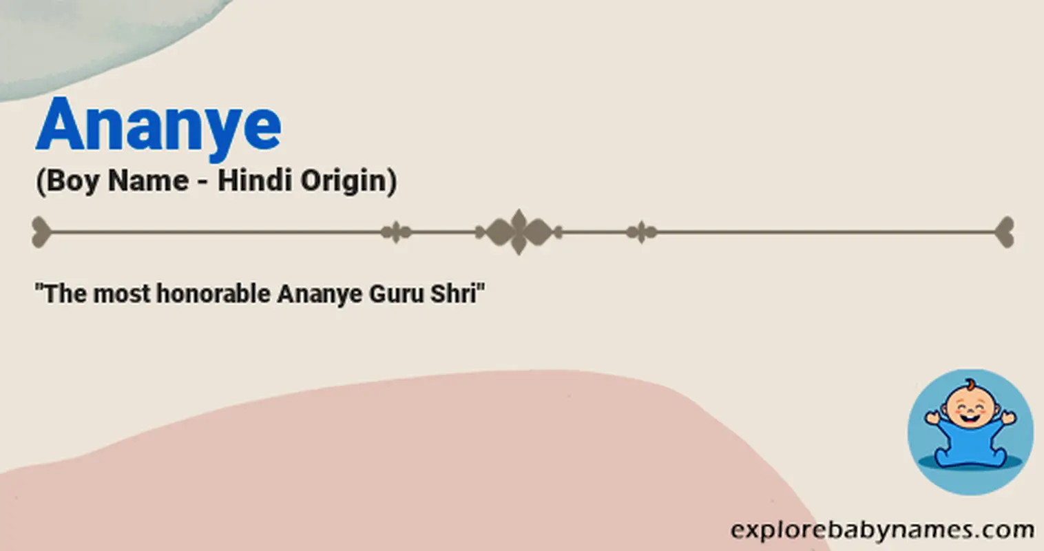 Meaning of Ananye