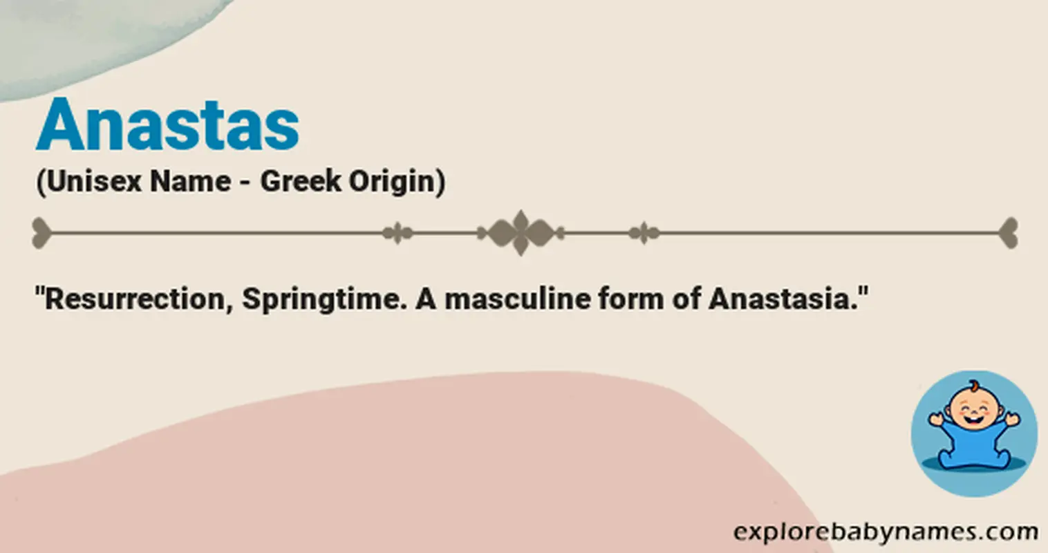 Meaning of Anastas