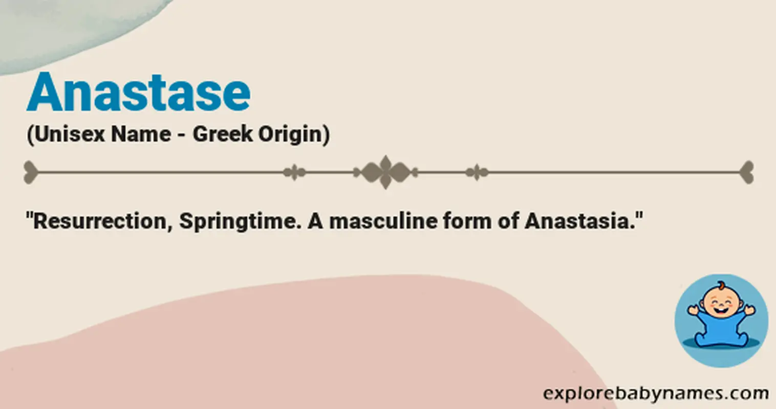 Meaning of Anastase