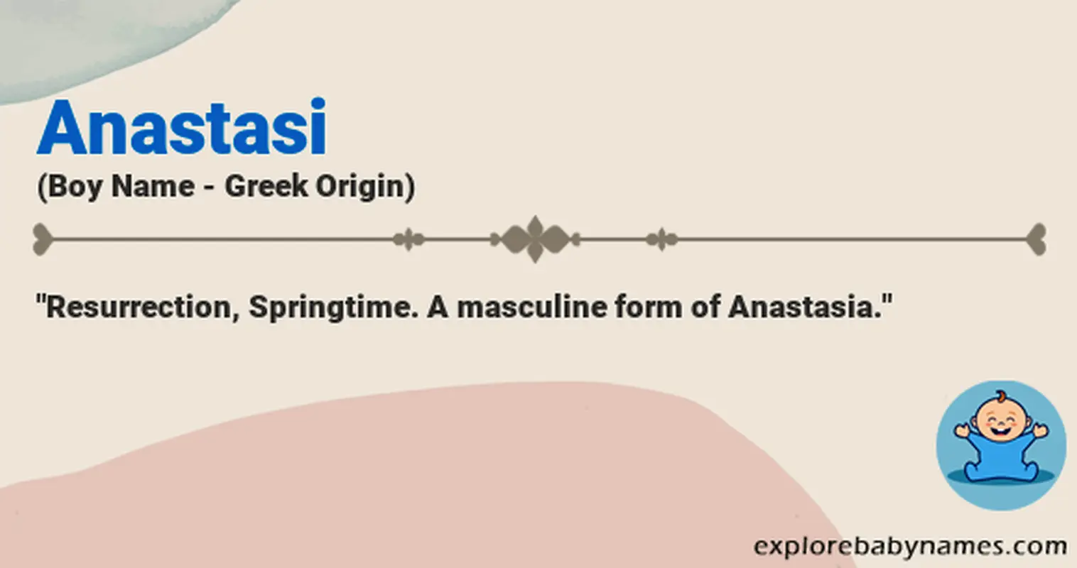Meaning of Anastasi