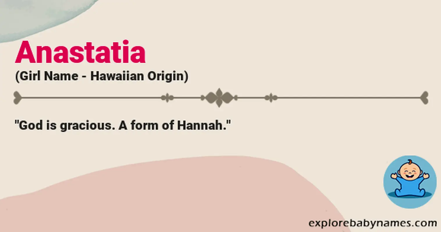 Meaning of Anastatia