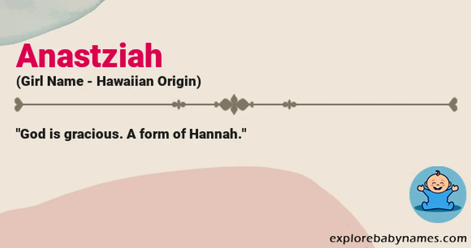 Meaning of Anastziah