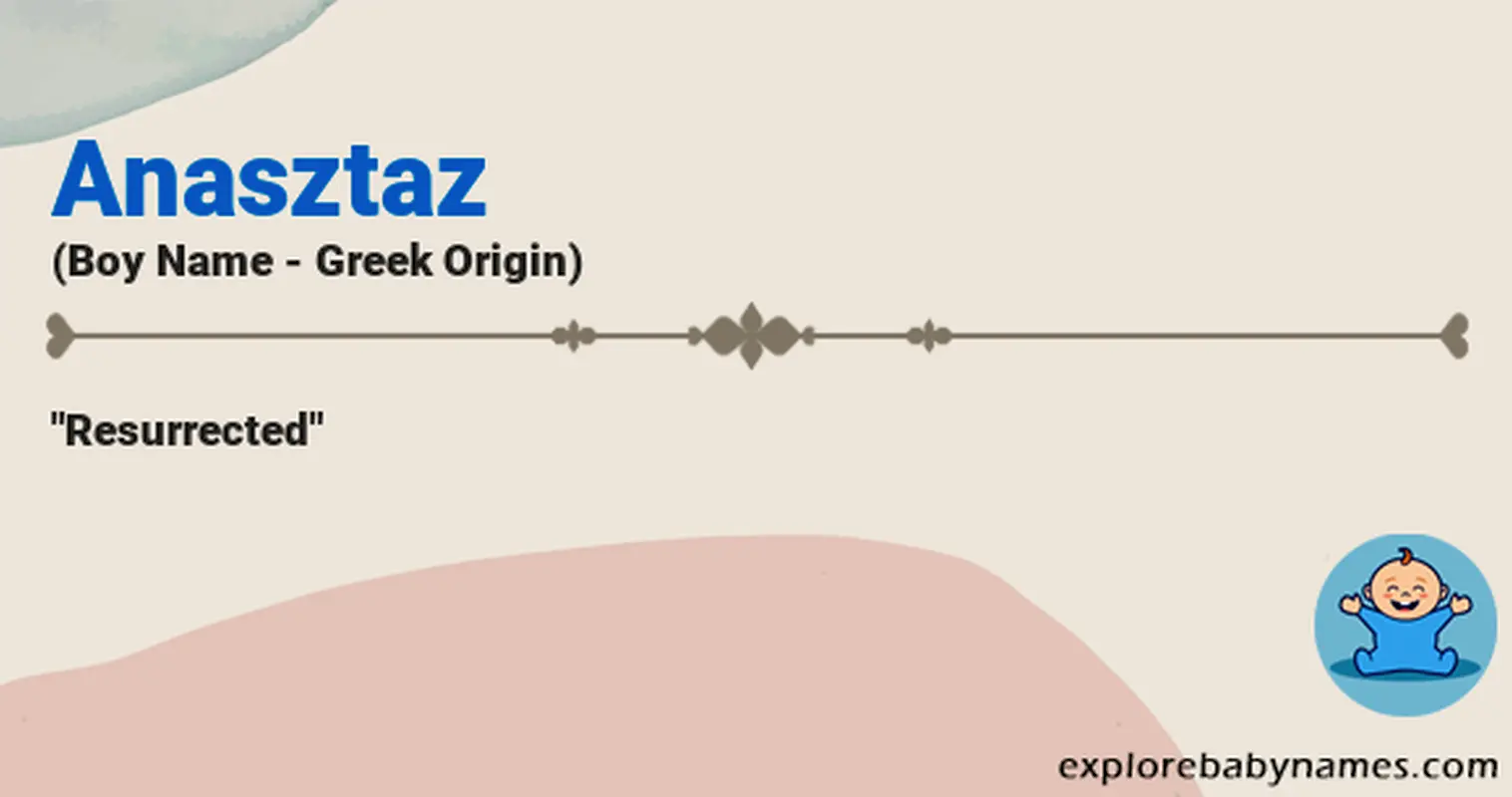 Meaning of Anasztaz