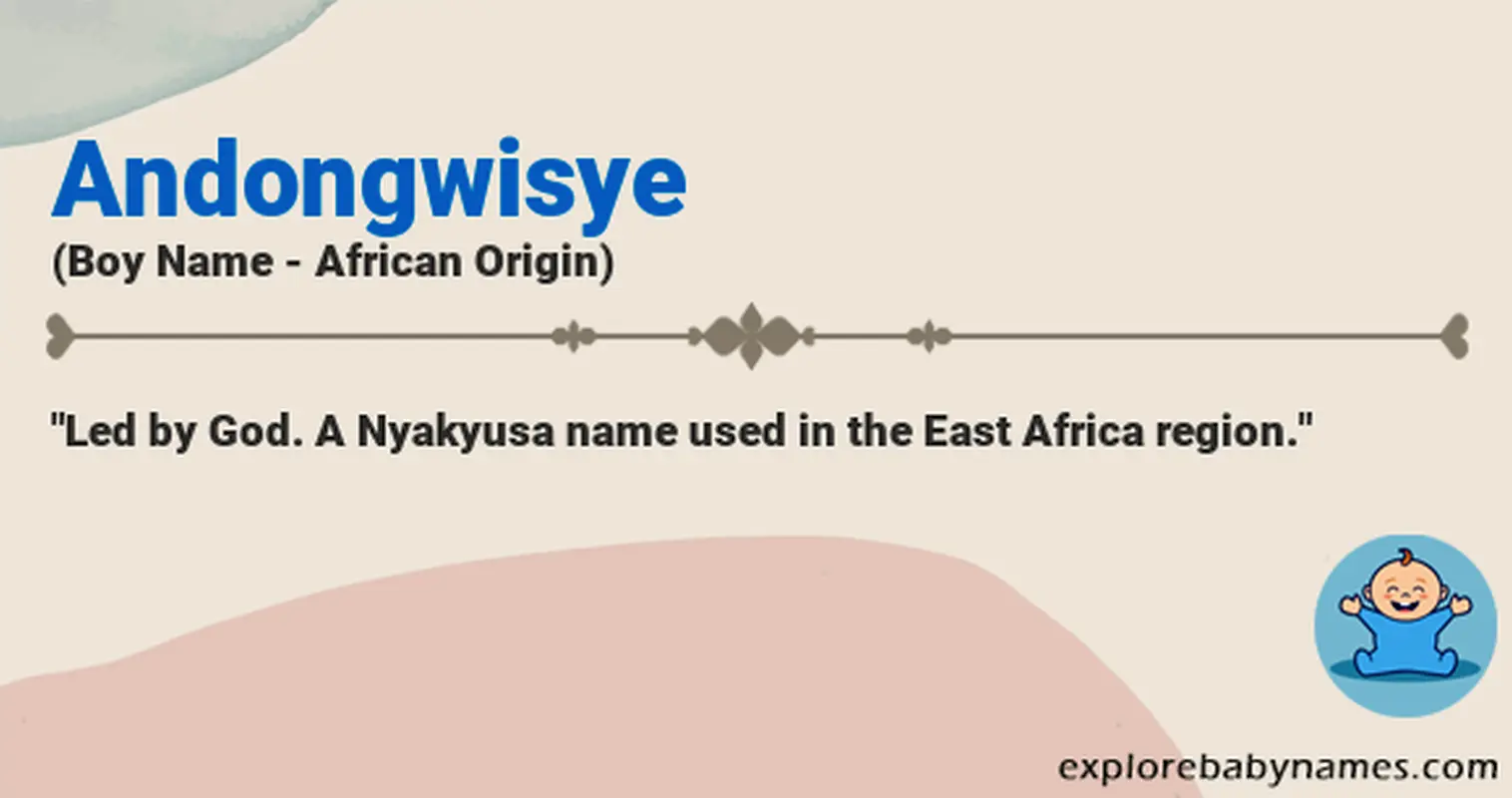 Meaning of Andongwisye