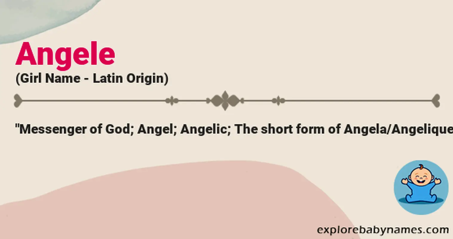 Meaning of Angele