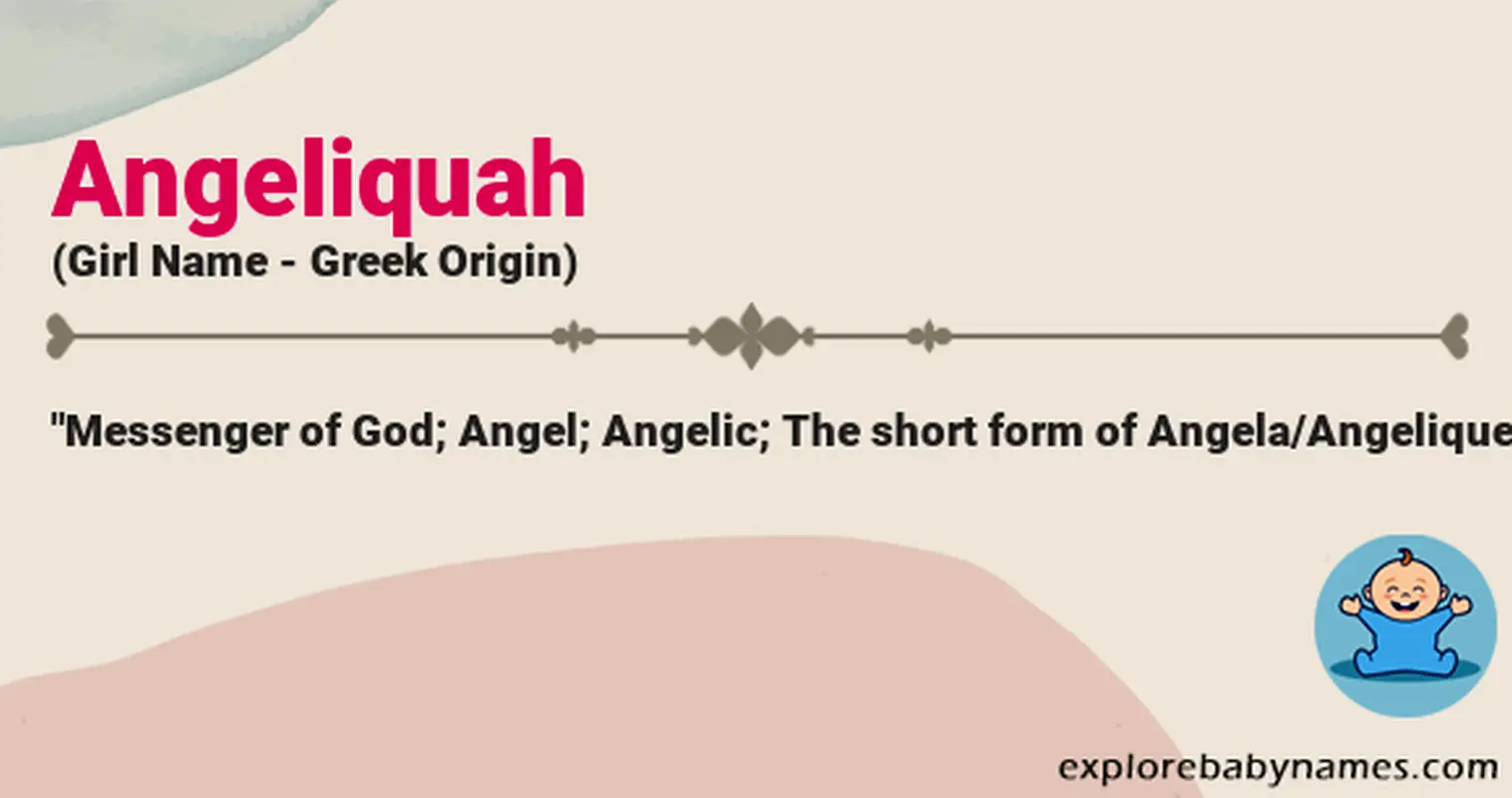 Meaning of Angeliquah
