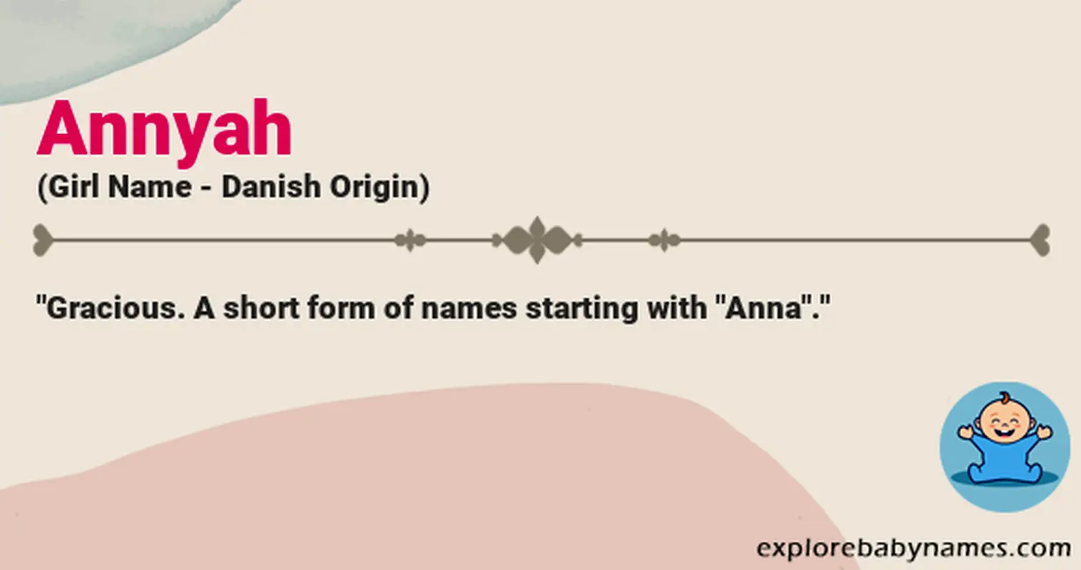 Meaning of Annyah