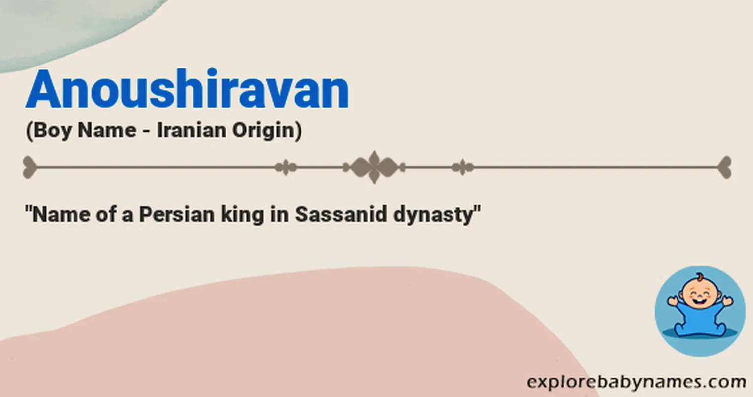 Meaning of Anoushiravan