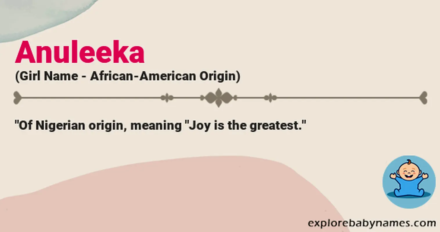 Meaning of Anuleeka