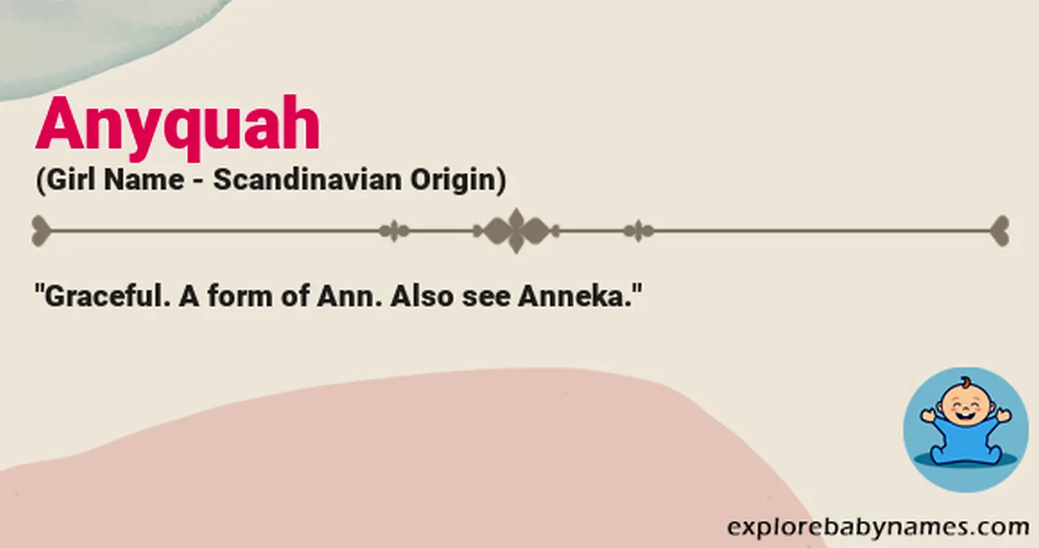Meaning of Anyquah