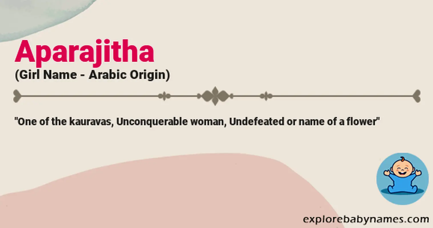 Meaning of Aparajitha
