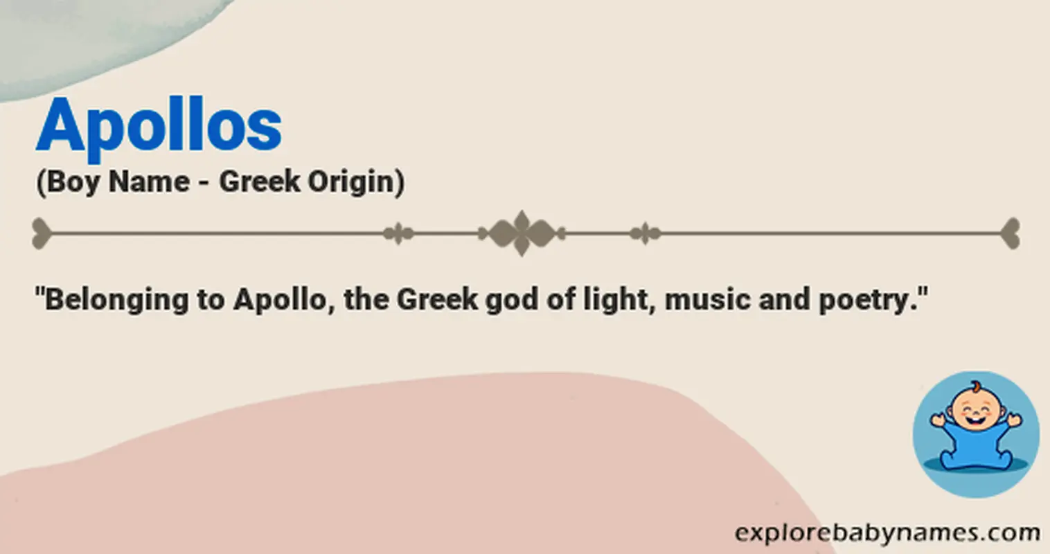 Meaning of Apollos