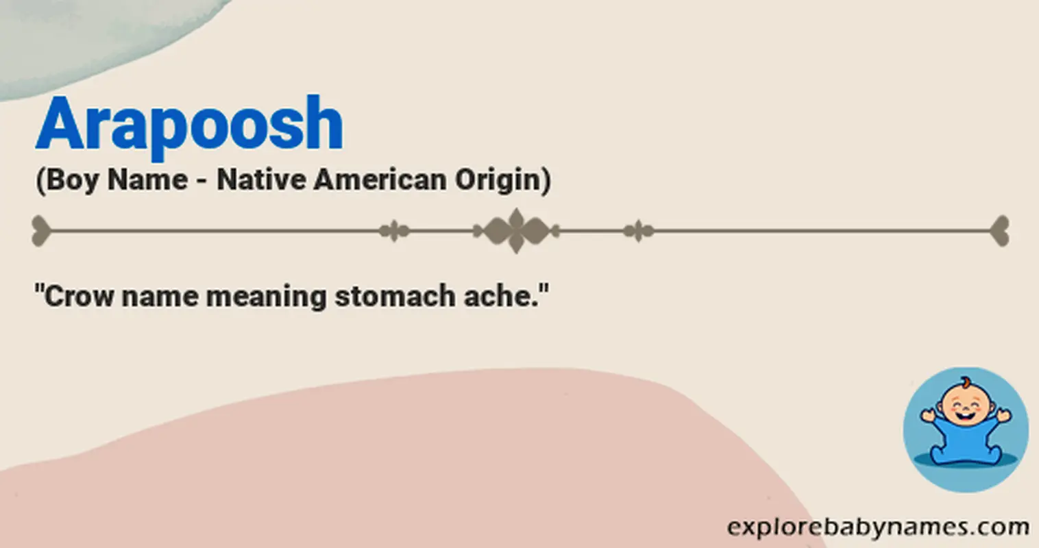 Meaning of Arapoosh