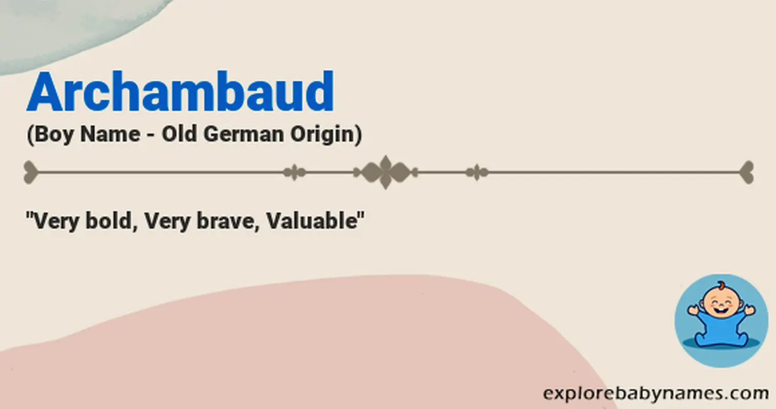 Meaning of Archambaud