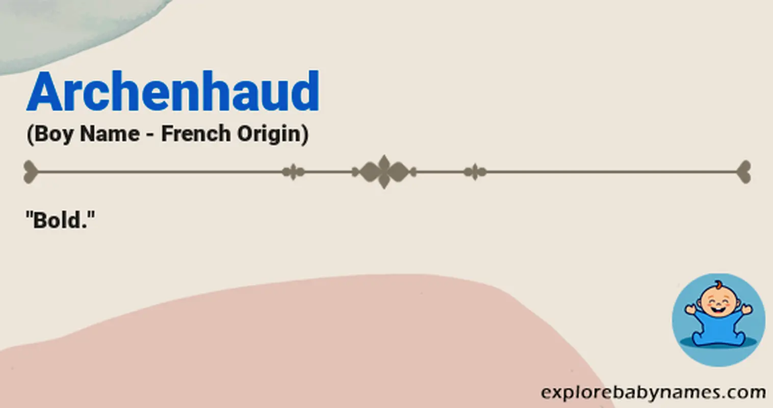 Meaning of Archenhaud