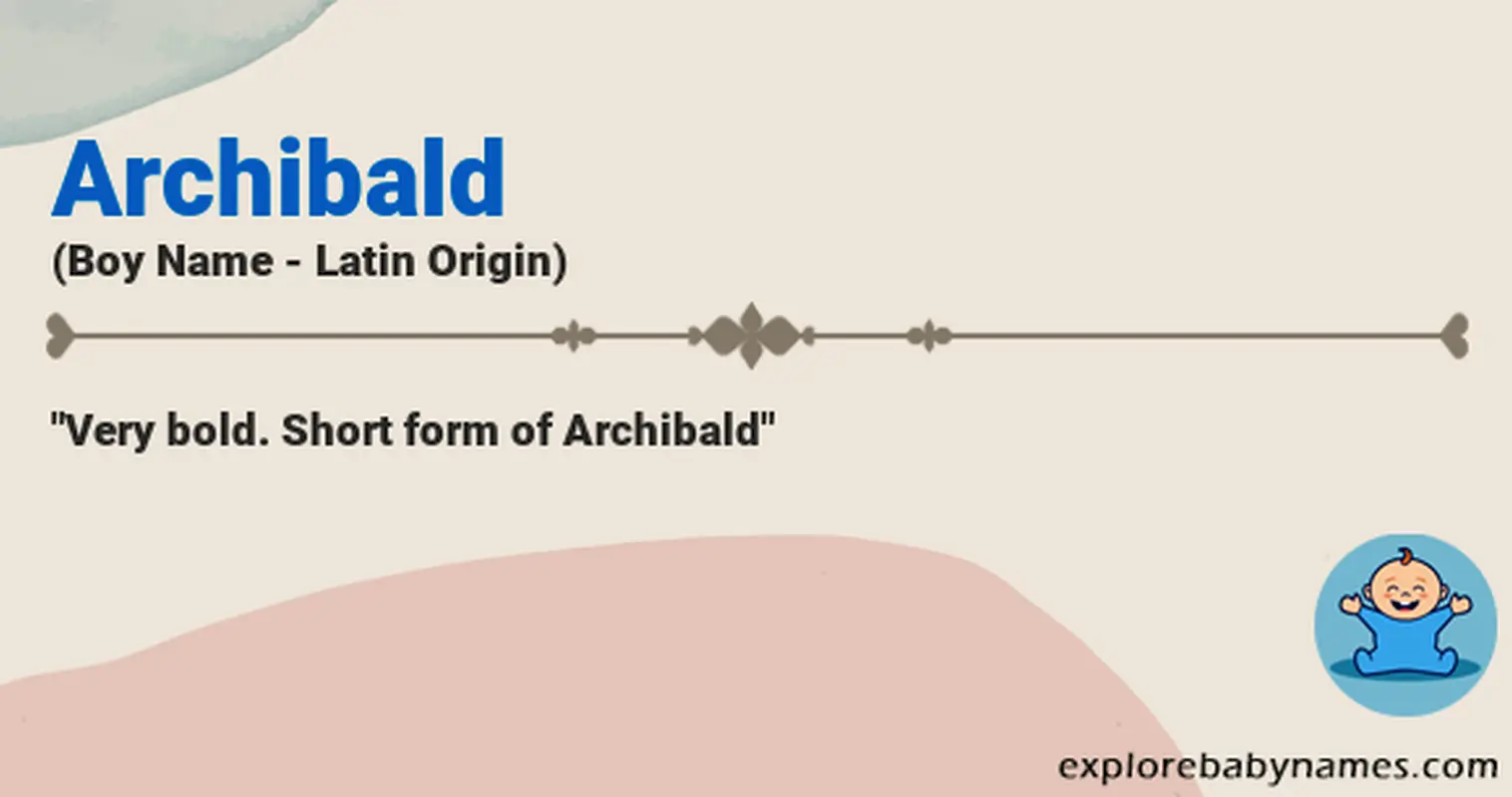 Meaning of Archibald