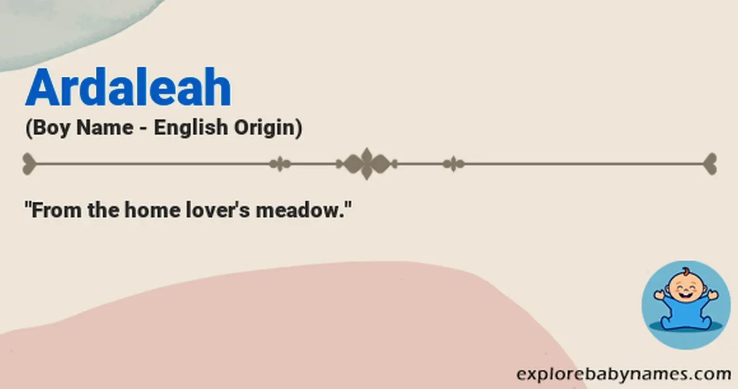 Meaning of Ardaleah