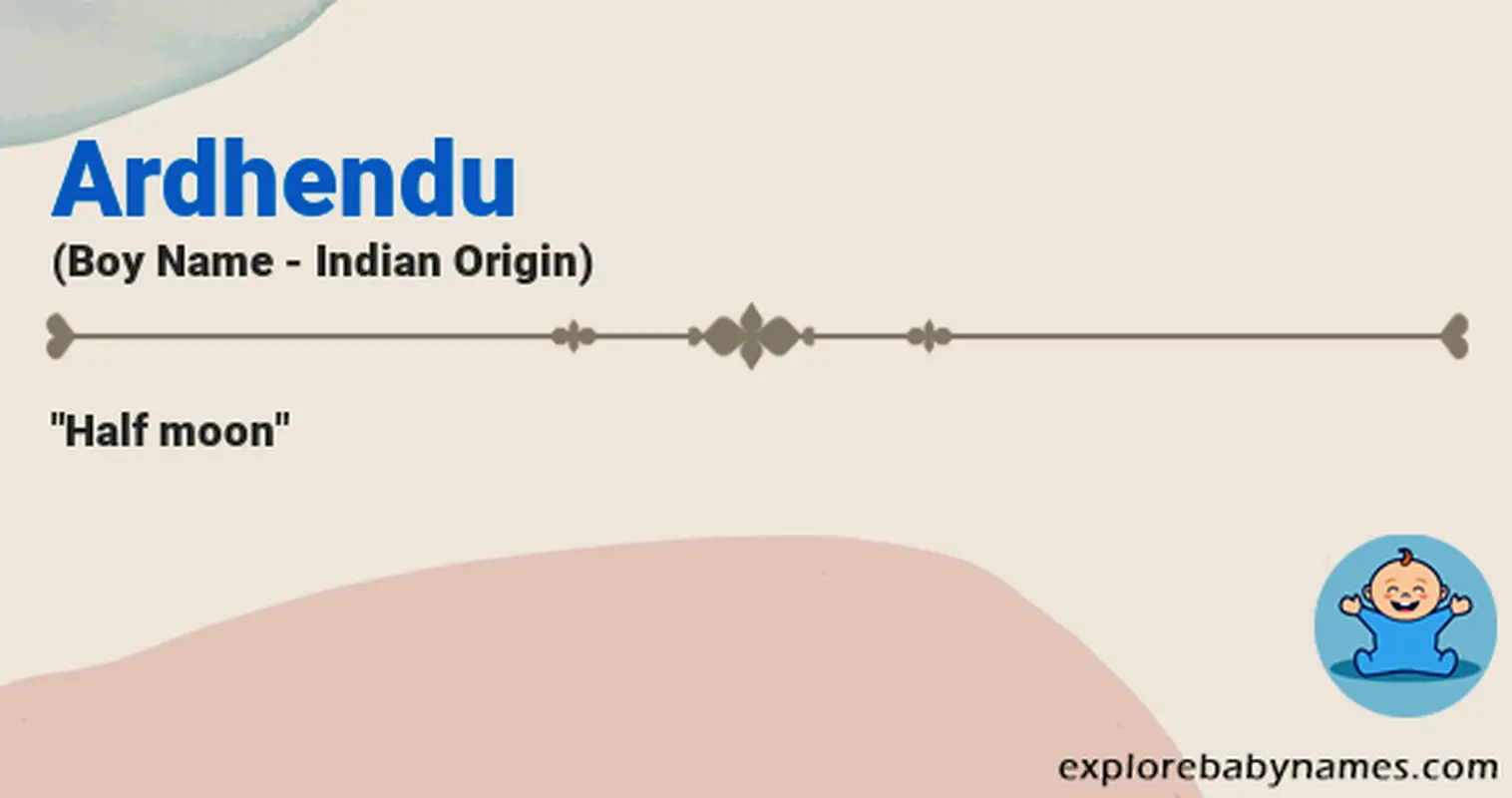 Meaning of Ardhendu
