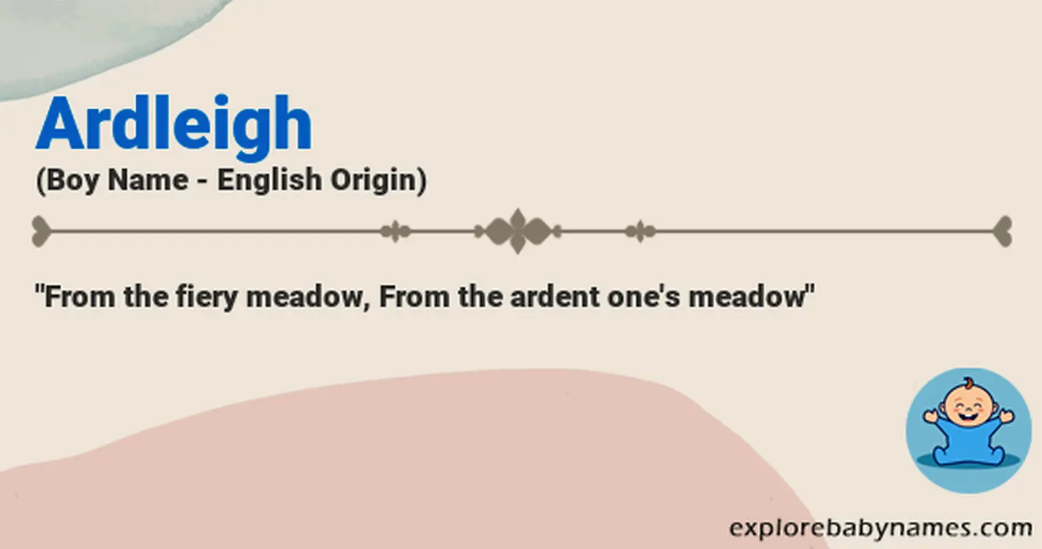 Meaning of Ardleigh
