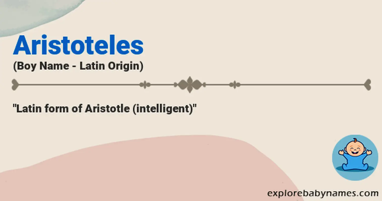 Meaning of Aristoteles