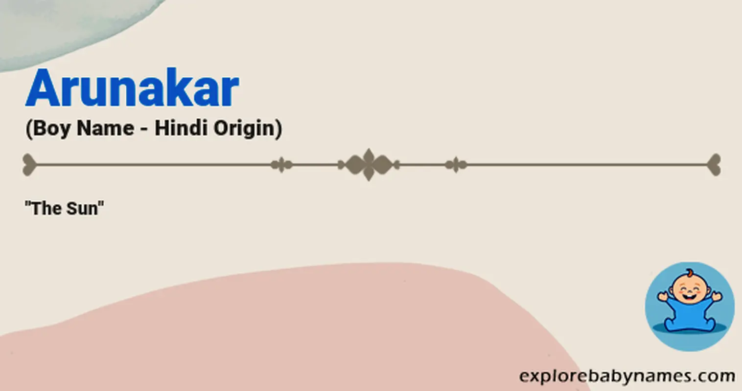 Meaning of Arunakar