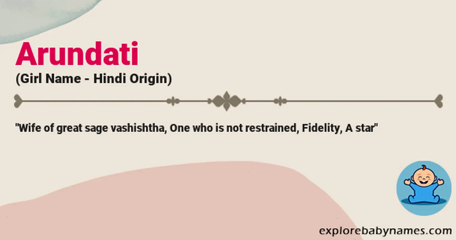 Meaning of Arundati