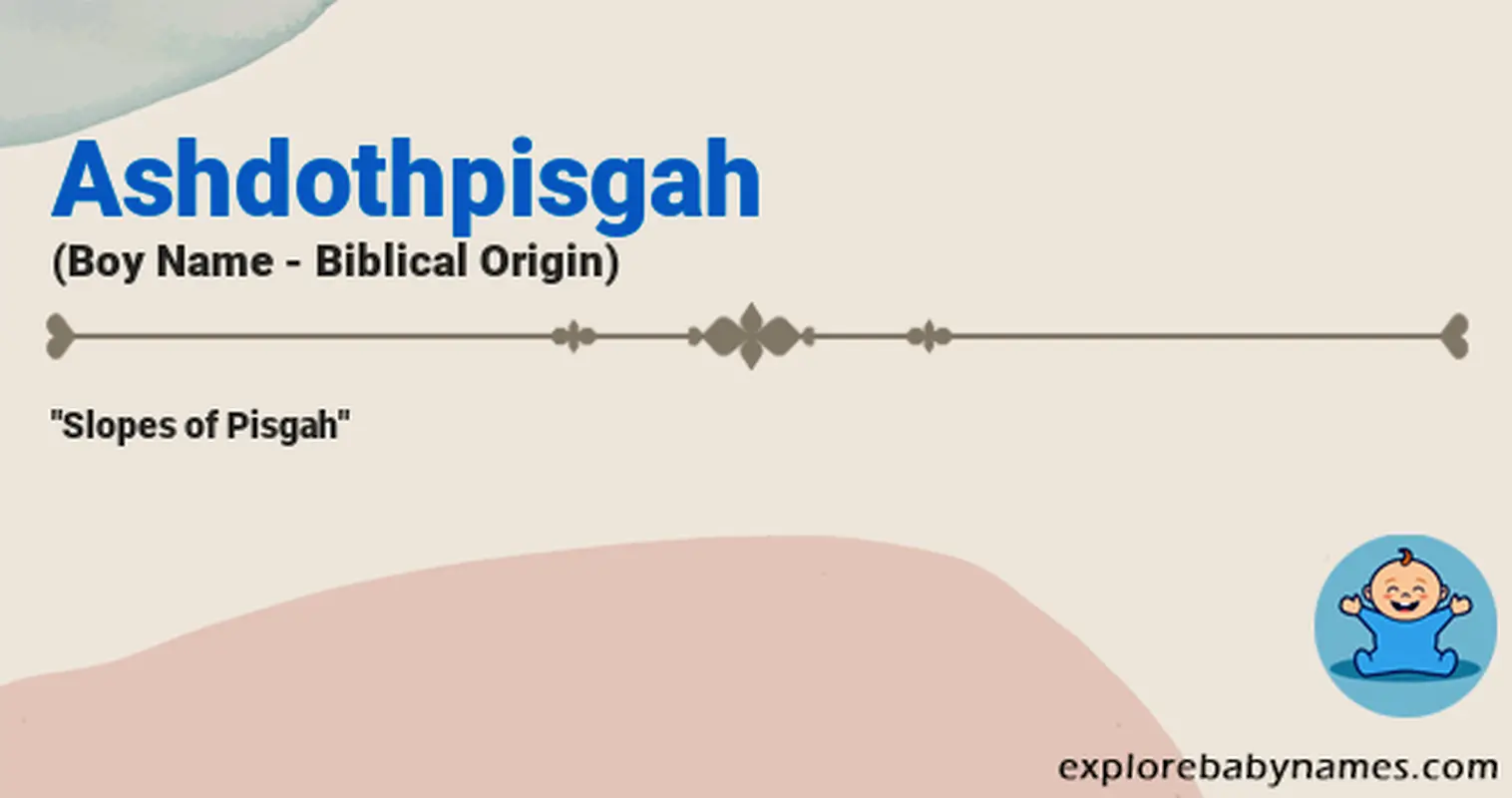 Meaning of Ashdothpisgah