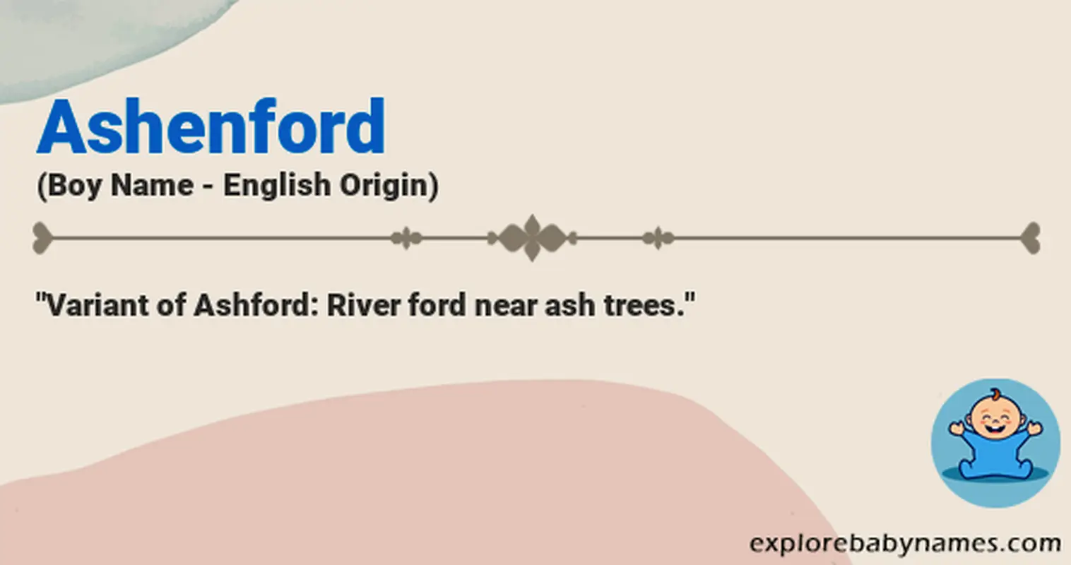 Meaning of Ashenford