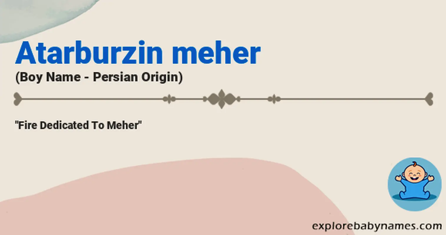 Meaning of Atarburzin meher