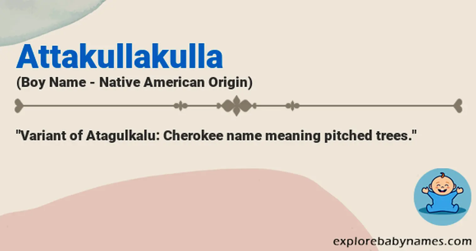 Meaning of Attakullakulla