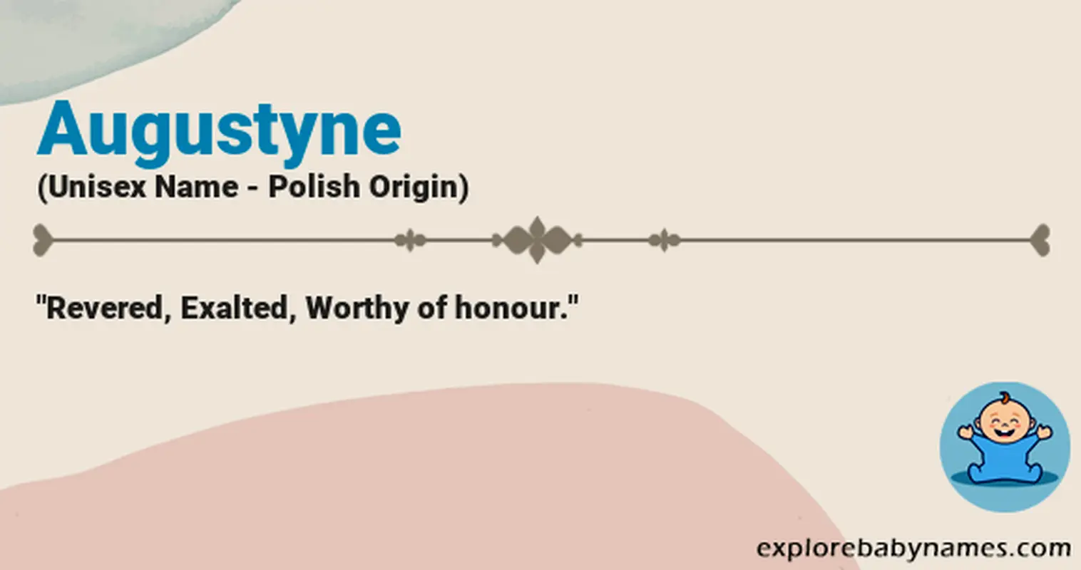 Meaning of Augustyne