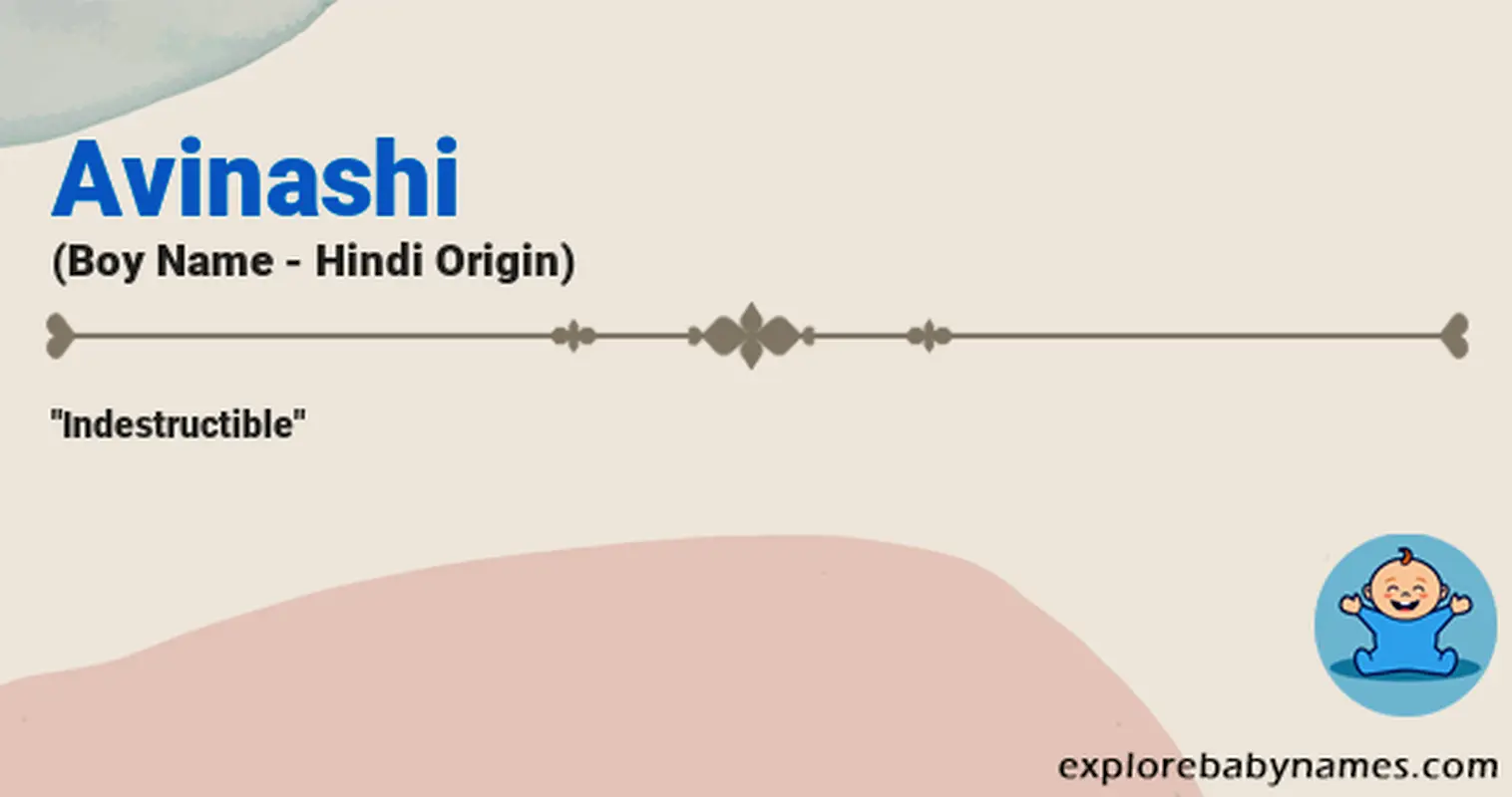 Meaning of Avinashi