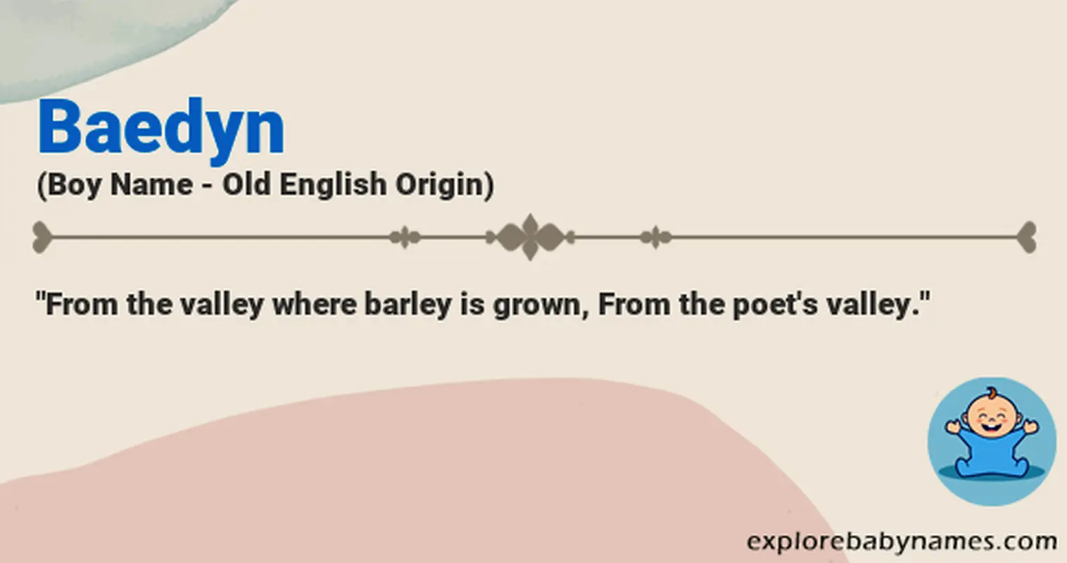 Meaning of Baedyn