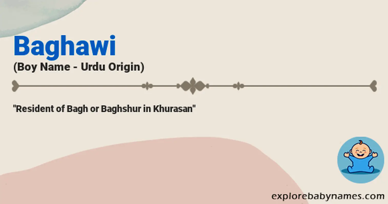 Meaning of Baghawi