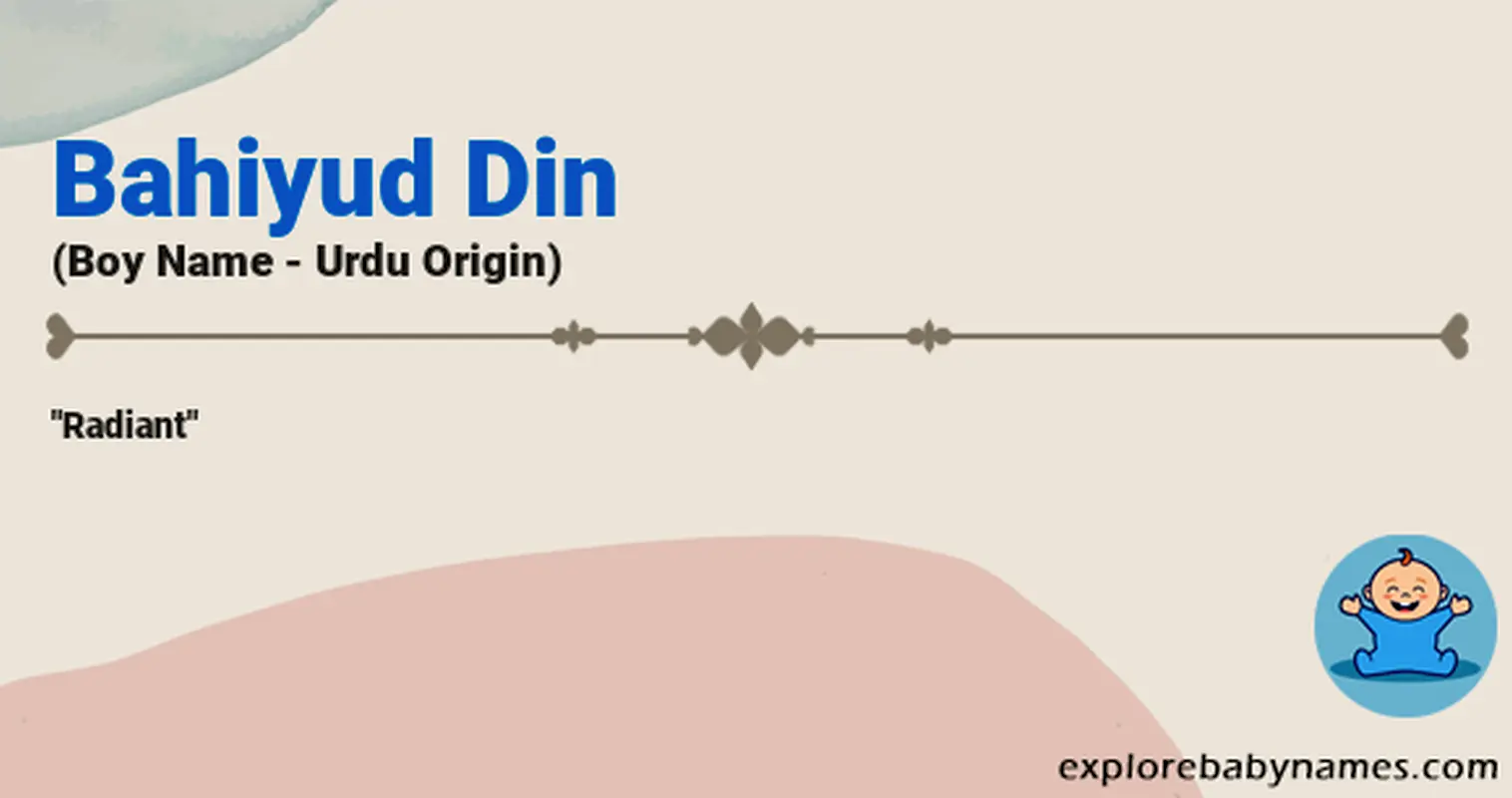 Meaning of Bahiyud Din