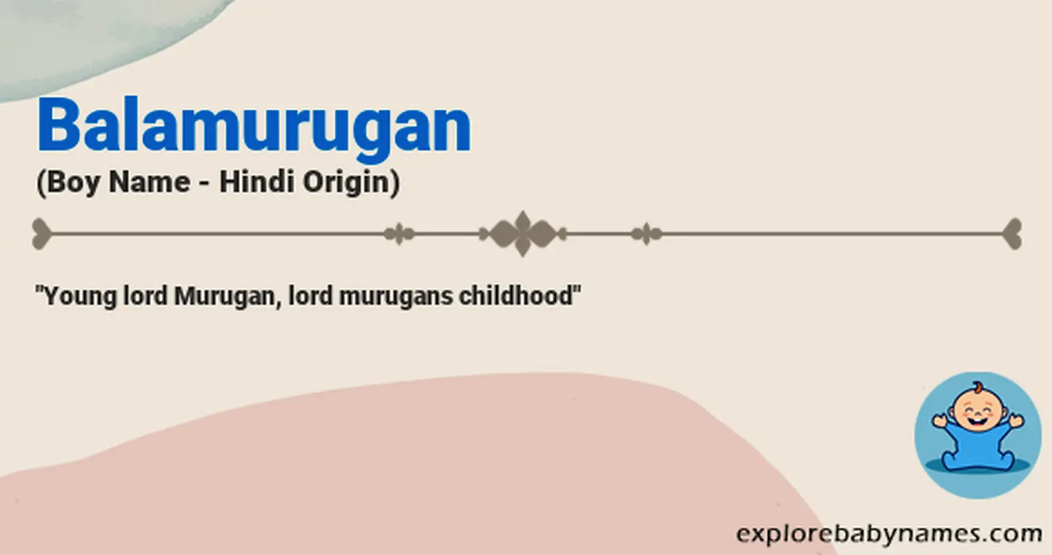 Meaning of Balamurugan