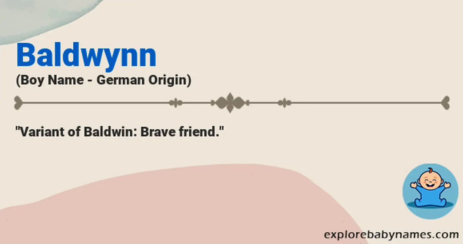 Meaning of Baldwynn